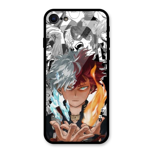 Young Todoroki Glass Back Case for iPhone SE 2022