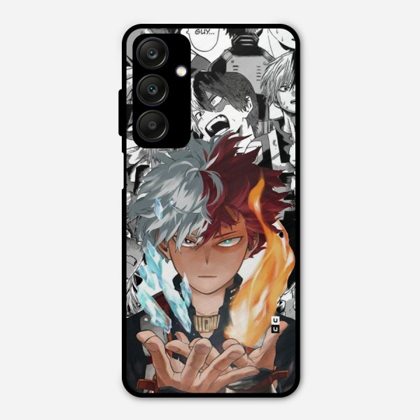 Young Todoroki Metal Back Case for Galaxy A25 5G