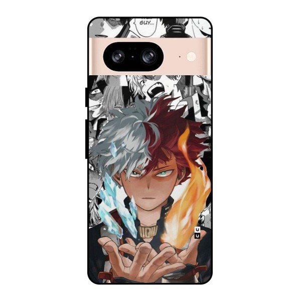 Young Todoroki Metal Back Case for Google Pixel 8