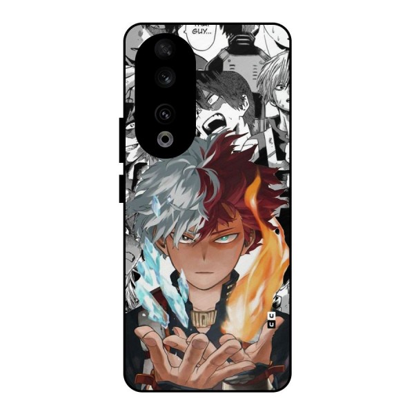 Young Todoroki Metal Back Case for Honor 90