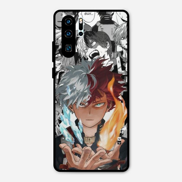 Young Todoroki Metal Back Case for Huawei P30 Pro