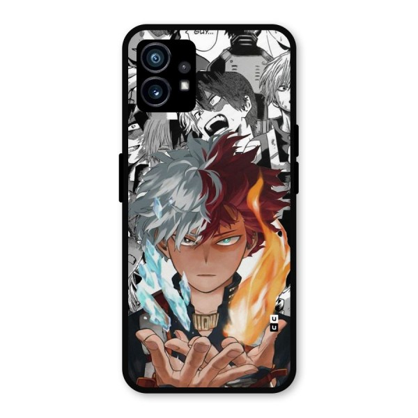 Young Todoroki Metal Back Case for Nothing Phone 1
