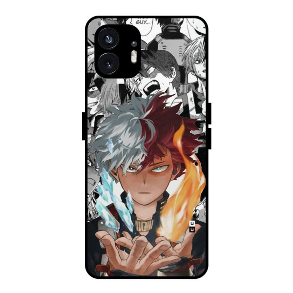 Young Todoroki Metal Back Case for Nothing Phone 2
