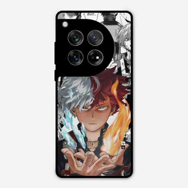 Young Todoroki Metal Back Case for OnePlus 12