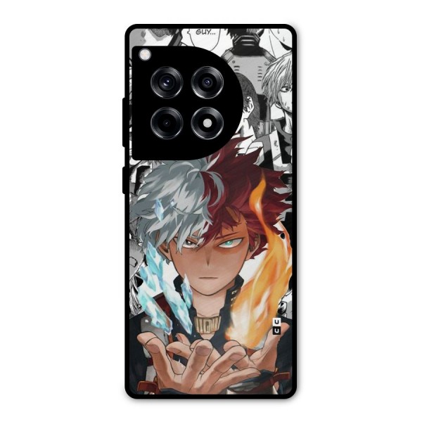Young Todoroki Metal Back Case for OnePlus 12R