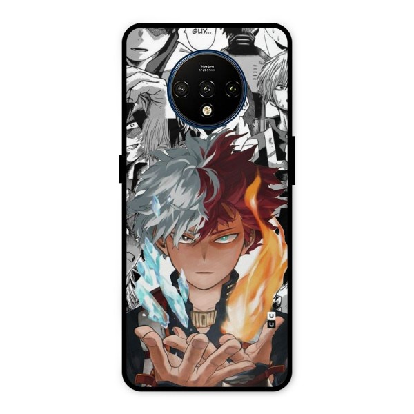 Young Todoroki Metal Back Case for OnePlus 7T