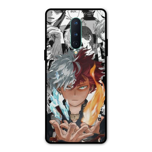 Young Todoroki Metal Back Case for OnePlus 8