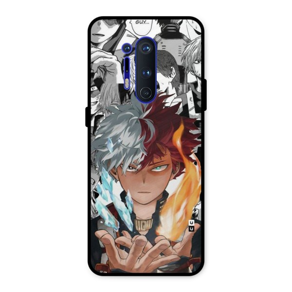 Young Todoroki Metal Back Case for OnePlus 8 Pro