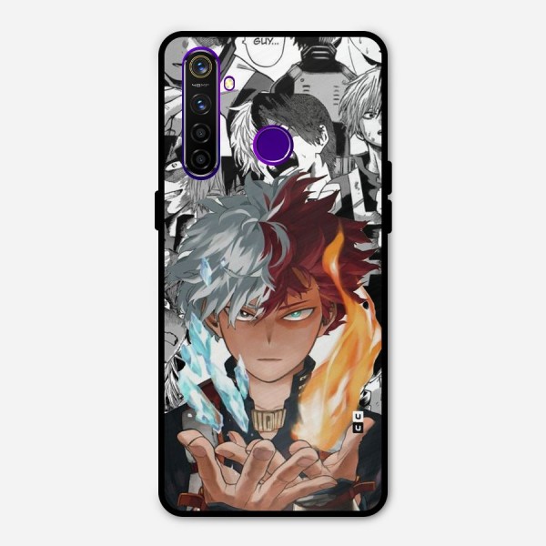 Young Todoroki Metal Back Case for Realme 5 Pro