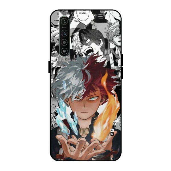 Young Todoroki Metal Back Case for Realme XT