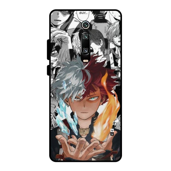 Young Todoroki Metal Back Case for Redmi K20 Pro