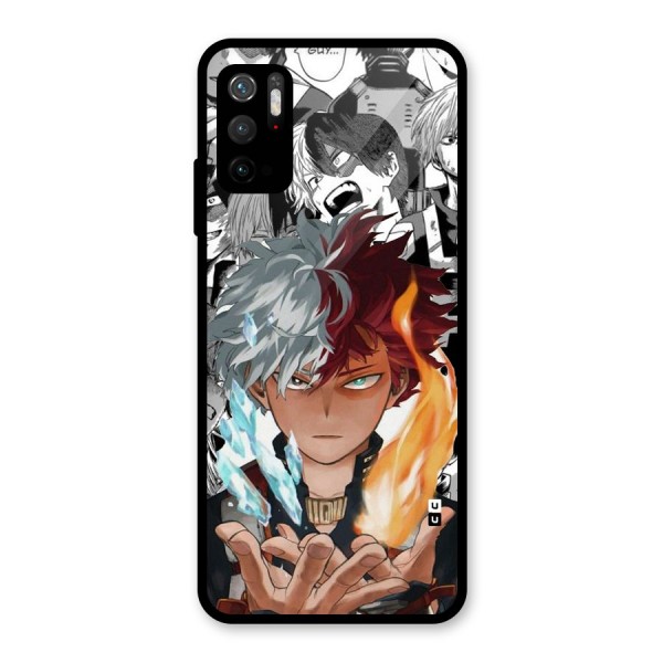 Young Todoroki Metal Back Case for Redmi Note 10T 5G