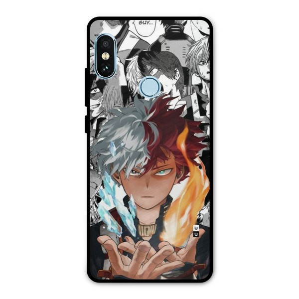 Young Todoroki Metal Back Case for Redmi Note 5 Pro