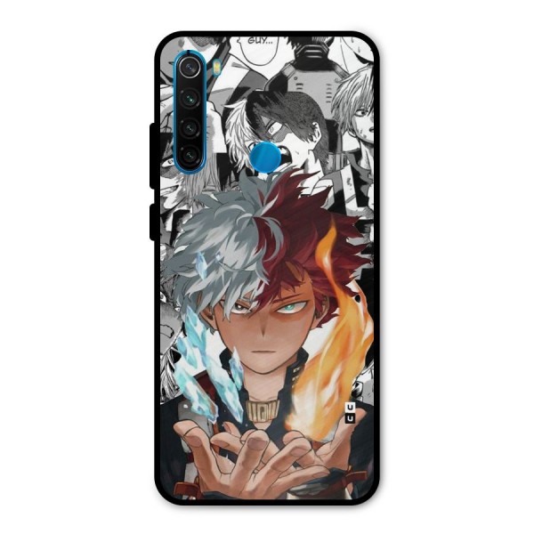 Young Todoroki Metal Back Case for Redmi Note 8