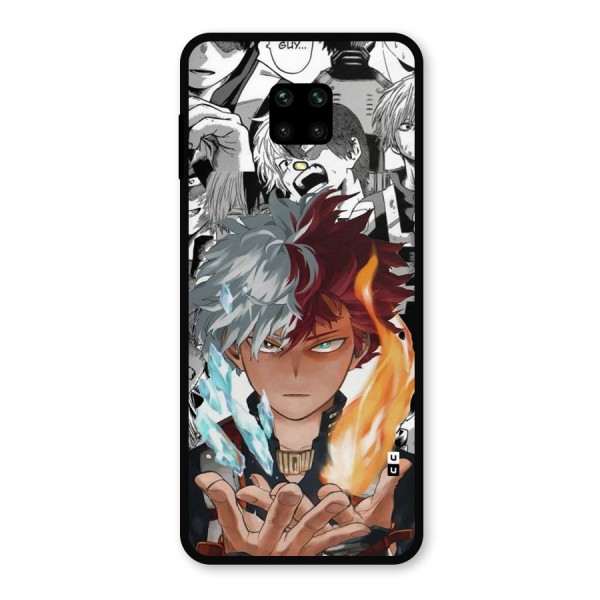 Young Todoroki Metal Back Case for Redmi Note 9 Pro Max