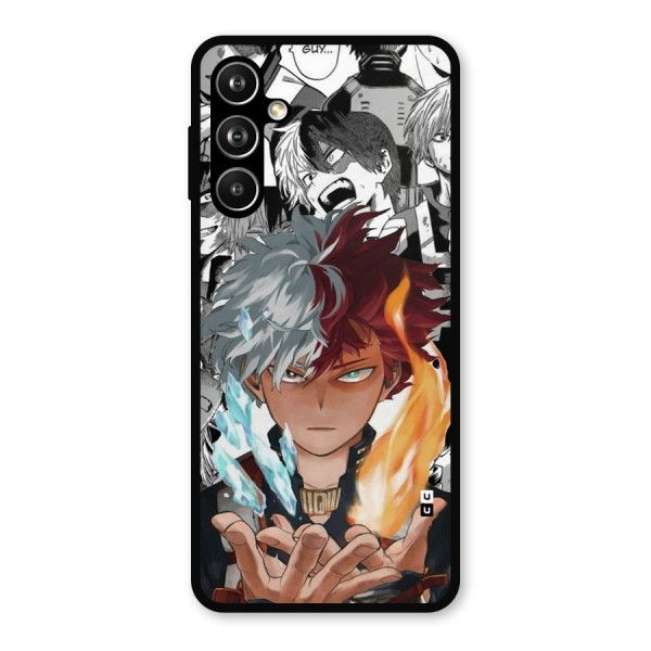 Young Todoroki Metal Back Case for Samsung Galaxy M54