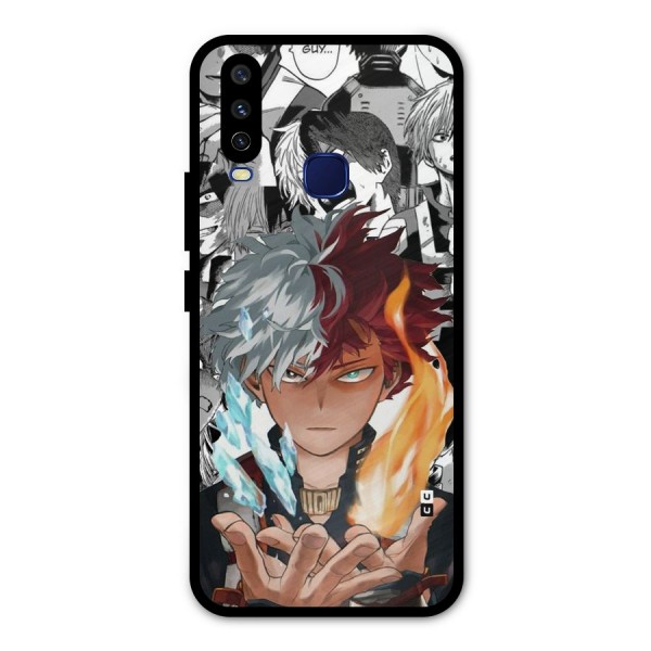 Young Todoroki Metal Back Case for Vivo V17