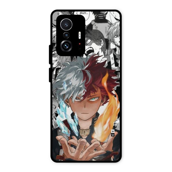 Young Todoroki Metal Back Case for Xiaomi 11T Pro