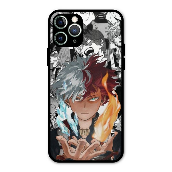 Young Todoroki Metal Back Case for iPhone 11 Pro Max