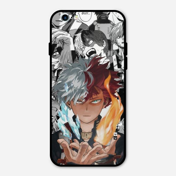 Young Todoroki Metal Back Case for iPhone 6 6s