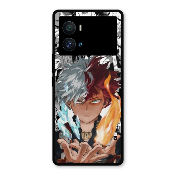 Young Todoroki Metal Back Case for iQOO 9 Pro