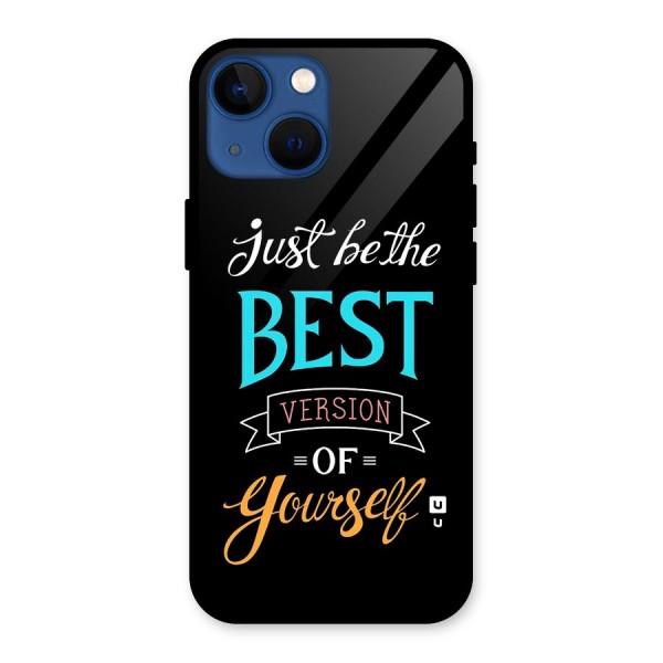 Your Best Version Glass Back Case for iPhone 13 Mini