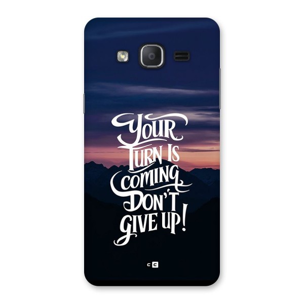 Your Turn Back Case for Galaxy On7 Pro