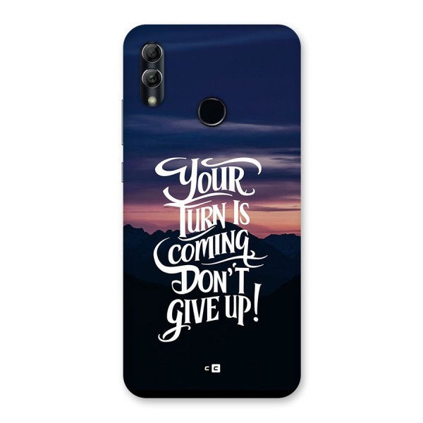 Your Turn Back Case for Honor 10 Lite