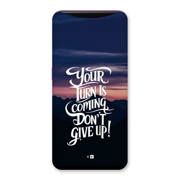 Your Turn Back Case for Oppo Find X