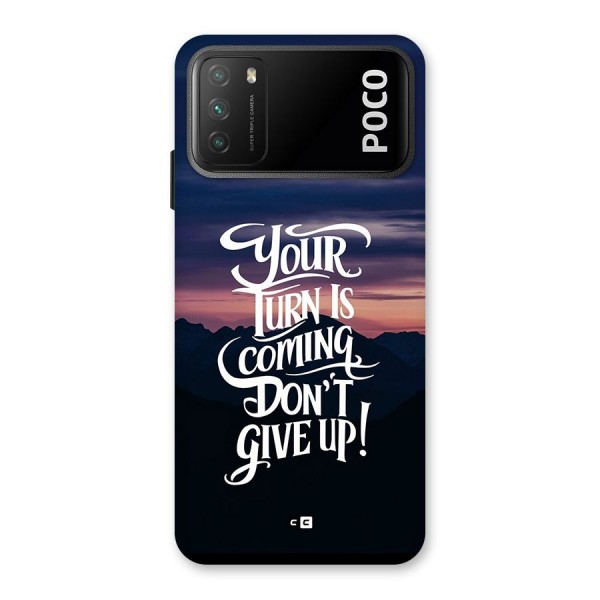 Your Turn Back Case for Poco M3