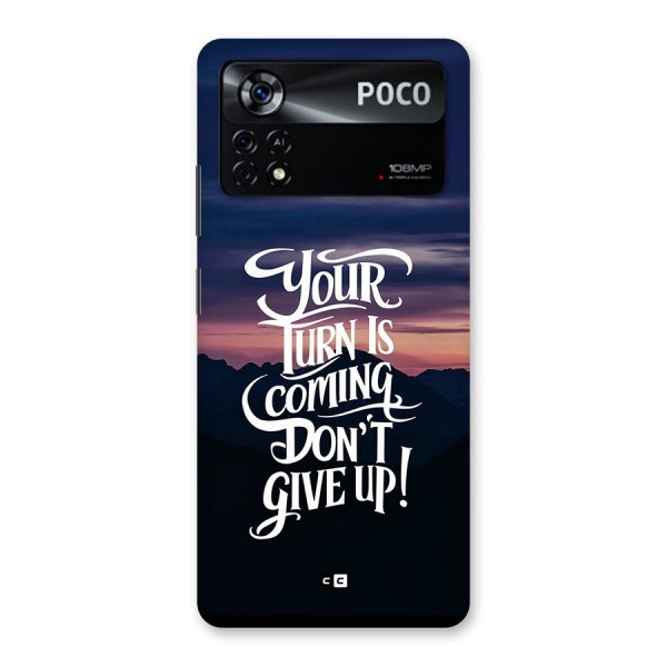 Your Turn Back Case for Poco X4 Pro 5G