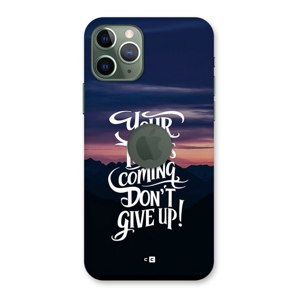 Your Turn Back Case for iPhone 11 Pro Logo Cut