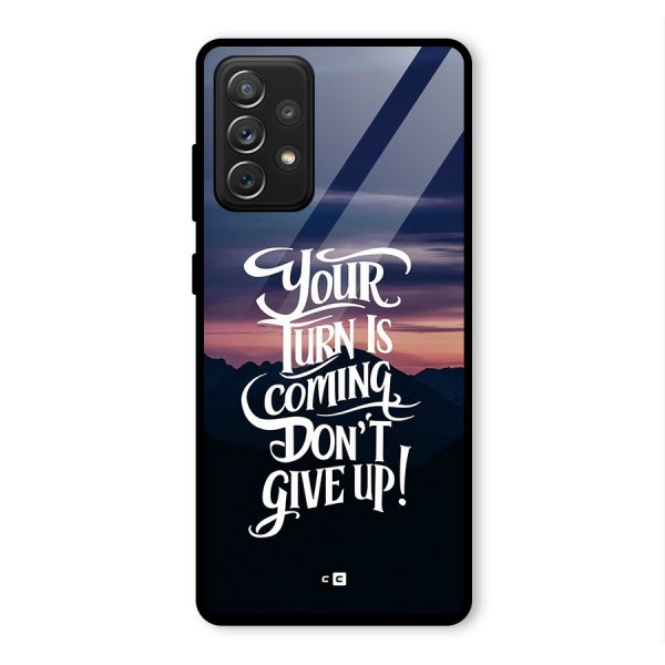Your Turn Glass Back Case for Galaxy A72