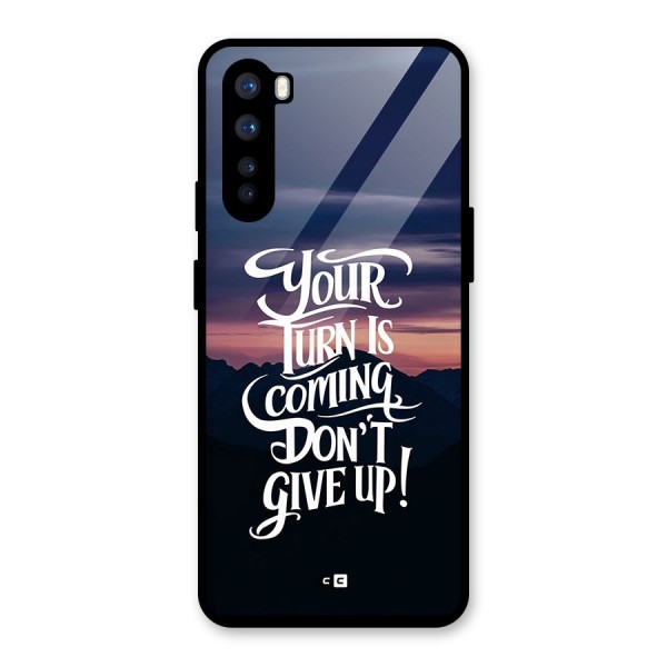 Your Turn Glass Back Case for OnePlus Nord