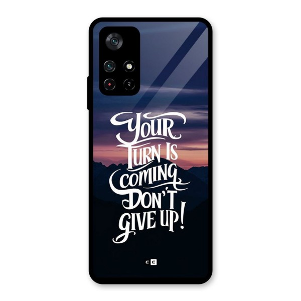 Your Turn Glass Back Case for Poco M4 Pro 5G