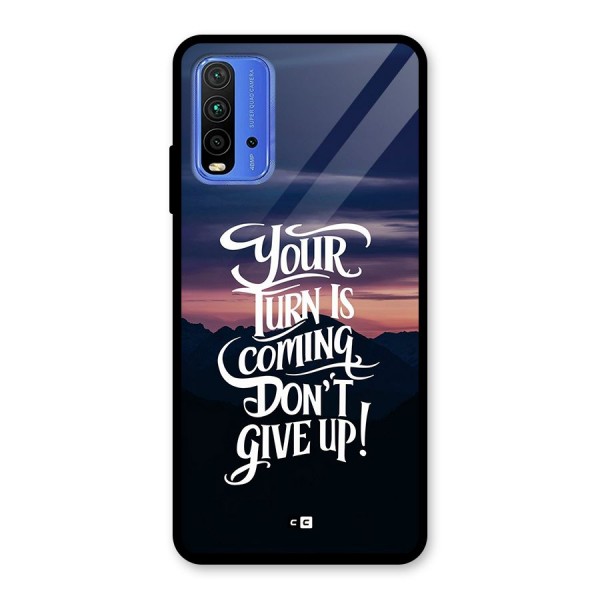 Your Turn Glass Back Case for Redmi 9 Power