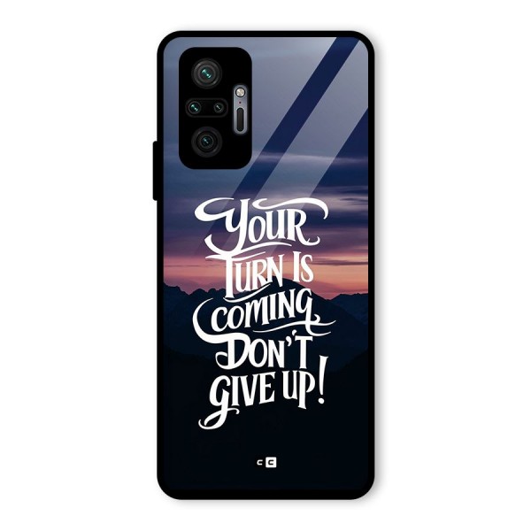 Your Turn Glass Back Case for Redmi Note 10 Pro Max