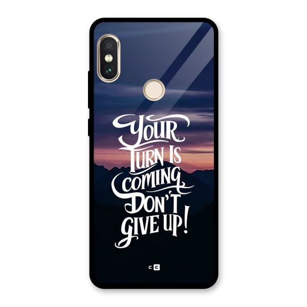 Your Turn Glass Back Case for Redmi Note 5 Pro