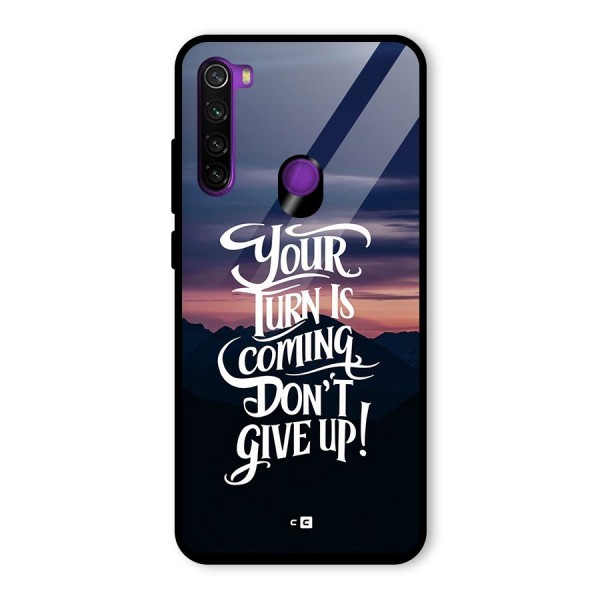 Your Turn Glass Back Case for Redmi Note 8