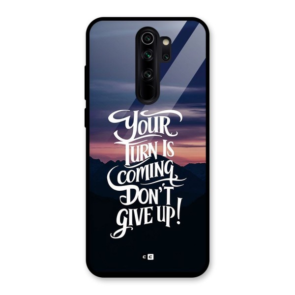 Your Turn Glass Back Case for Redmi Note 8 Pro