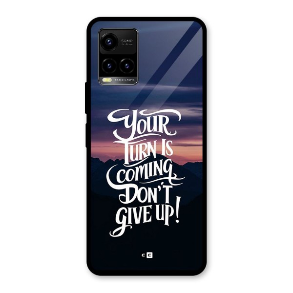 Your Turn Glass Back Case for Vivo Y21G