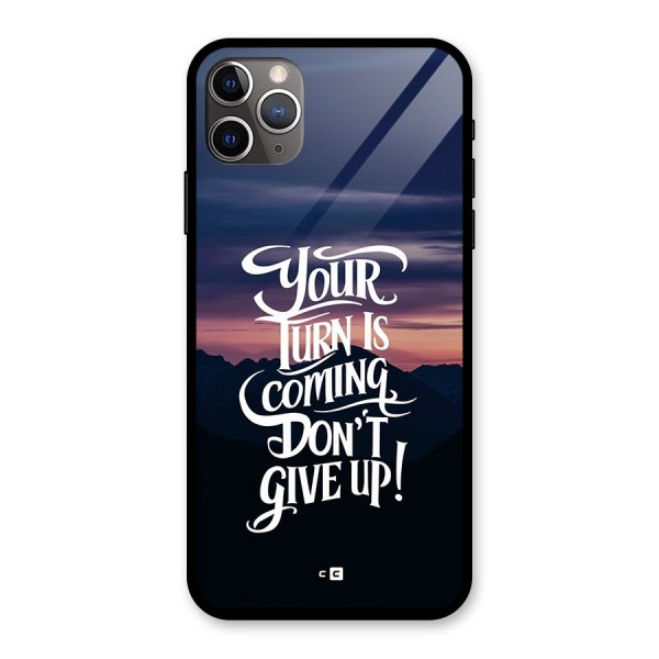 Your Turn Glass Back Case for iPhone 11 Pro Max