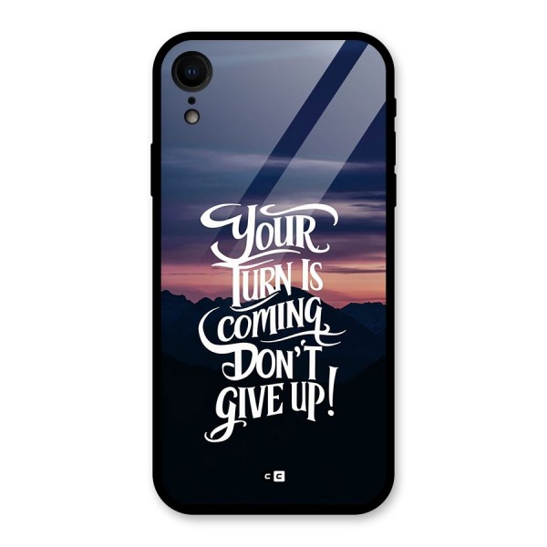Your Turn Glass Back Case for iPhone XR