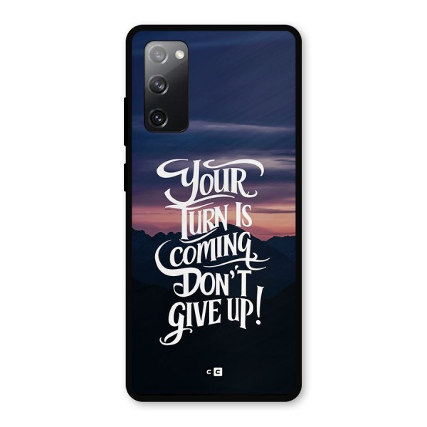 Your Turn Metal Back Case for Galaxy S20 FE 5G