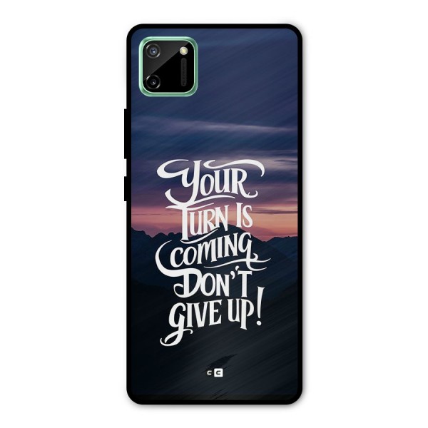 Your Turn Metal Back Case for Realme C11