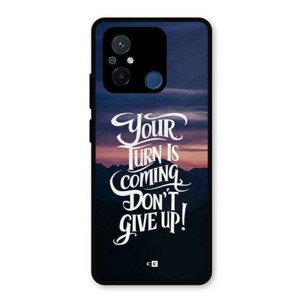 Your Turn Metal Back Case for Redmi 12C