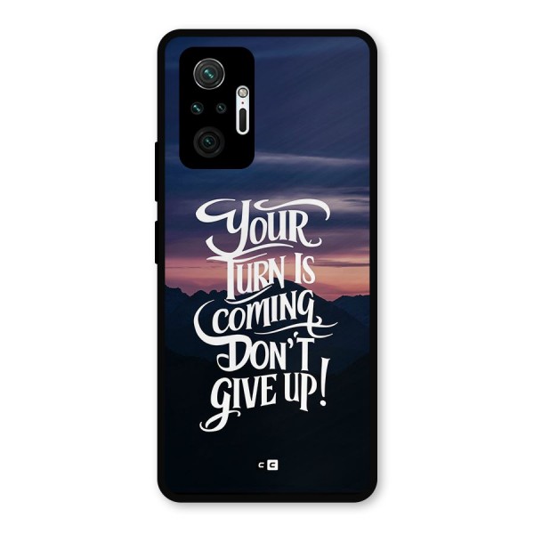 Your Turn Metal Back Case for Redmi Note 10 Pro Max
