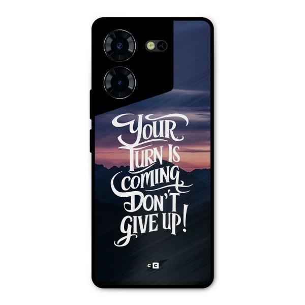 Your Turn Metal Back Case for Tecno Pova 5 Pro 5G