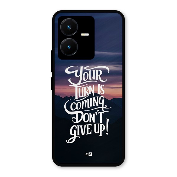 Your Turn Metal Back Case for Vivo Y22