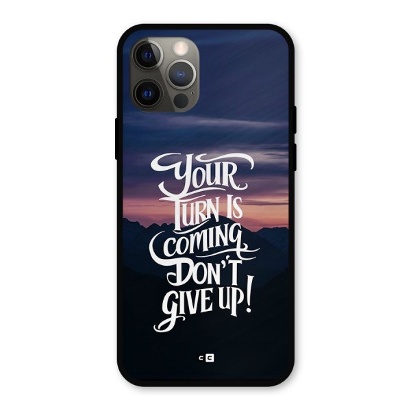 Your Turn Metal Back Case for iPhone 12 Pro